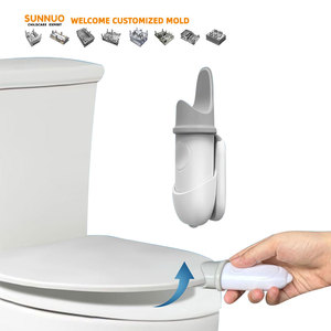 SUNNUO, elevador de tapa de inodoro sin contacto de alta calidad, nuevo diseño, cerradura de seguridad para puerta de gabinete, asiento de inodoro, elevador de manija antisuciedad - Product Image 2