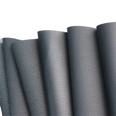 Cuero de silicona de PVC de alta calidad para muebles de sofá y coche