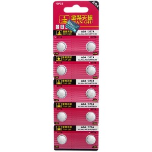 Tian Qu Ag4 377A ถ่านกระดุมอัลคาไลน์สำหรับนาฬิกาแพ็ค10ชิ้น - Product Image 4