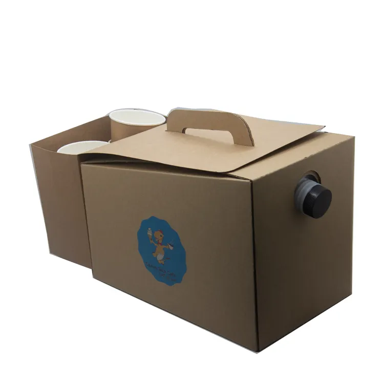 Portable 96 Oz Coffee Box Dispenser wine bid mile take-out package