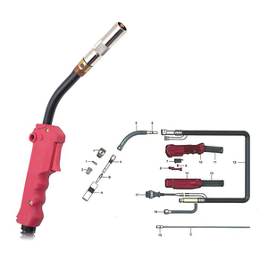 Torche de soudage MIG Uweld, vente directe d'usine, pour usage professionnel - Product Image 1