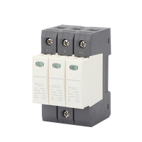 Parafoudre parafoudre 1P 2P 3P 4 P 1 2 3 4 Pole Type 2 SPD 20KA 40KA 385V AC Dispositifs de protection contre les surtensions solaires PV