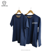 Vêtements en fibre d'argent sur mesure, protection contre les ondes électromagnétiques, protection contre les radiations, t-shirt pour homme