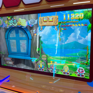 Máquina de Juego Arcade Happy Fruit para 6 Jugadores, Operada con Monedas, con Puntos de Recompensa, Juego de Adivinanzas y Habilidad - Product Image 3