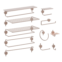 Support mural double pour rouleaux de papier toilette avec étagère, en acier inoxydable SUS304, pour salle de bain et toilettes, vente en gros