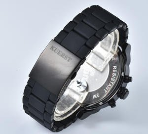 Relojes de Pulsera de Lujo para Hombre con Esfera Grande, Diseño de Moda, Reloj de Cuero, Reloj Deportivo Casual Grande para Hombre - Product Image 4