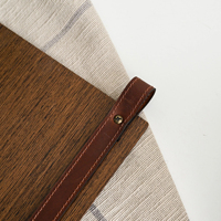 Tablero de Menú de Madera Personalizado, Portamenús de Madera con Grabado Personalizado y Logotipo para Restaurante