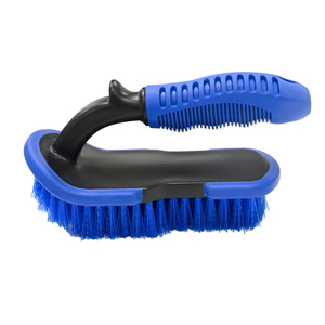 Accesorios de lavado de coches, cepillo de neumático de rueda de coche automotriz detallado, cepillo de detalles reutilizable, cepillos de limpieza de coche con mango de plástico - Product Image 1