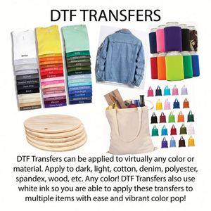 Custom Summer Heat Transfer Clothing Uv Dtf Sticker Transferable DTF Transfer Designs Ready to Press for T Shirt - Product Image 6