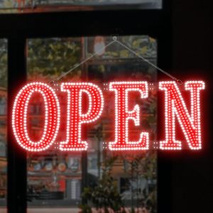 Open LED display indoor and outdoor hanging ambient light shop <b>sign</b> wall decoration light entrance indicator light luminous <b>sign</b> - Product Image 1