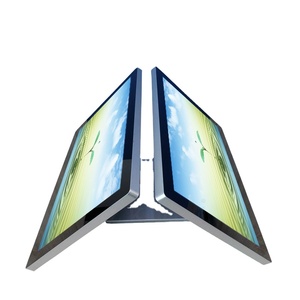 在一个双面显示器双屏平板电脑所有21.