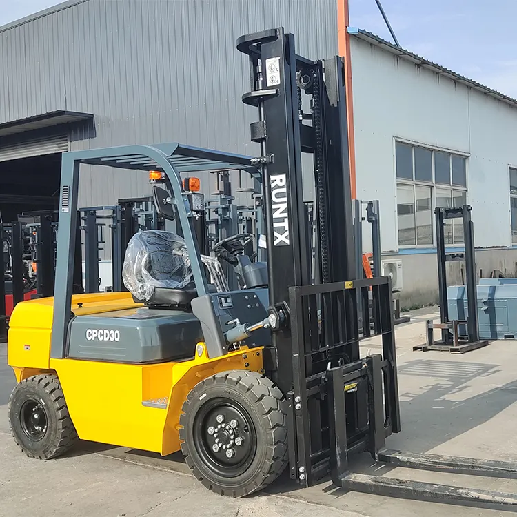 Runtx 3 ton 3.5 ton 4 ton 4.5 ton traktör ön japon motoru ile forklift  çin forklift