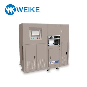 WEIKE CNC 3-axis aluminum profile double head end surface milling for arbitrary angle notching saw machine