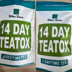 Té Detox Winstown de 14 Días para Quemar Grasa, Té Detox para Dormir y para el Día, Acelera el Metabolismo, Limpia el Abdomen, Té Adelgazante, Té Teatox para Bajar de Peso - Product Image 1