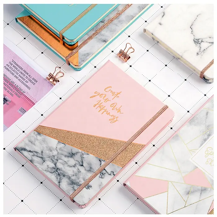 2021 Best Pink A5 School Organizer Agenda Printing Planner Notebook