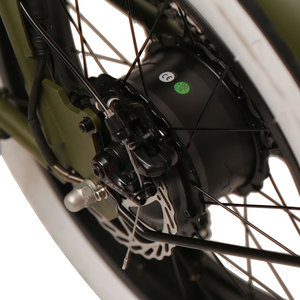 Bicicleta Motorizada con Cuadro de 20 Pulgadas, Neumático Grueso, Una Velocidad, Motor de 250W, Batería de 48V 14.5Ah, Cuadro de Motocicleta 20"x 4.0'', Venta Directa de Fábrica - Product Image 5