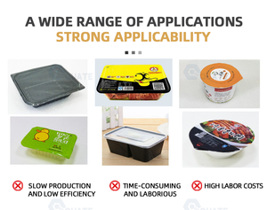 Equipo de Sellado de Bandejas de Alta Velocidad con Seguimiento Fotoeléctrico y Personalización de Moldes - Product Image 2