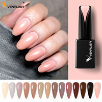VENALISA En Caoutchouc uv gel 14 couleurs transparent nude vernis gel 15ml soak off meilleure qualité naturel UV & LED gel