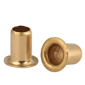 עינית פליז 6 מ\\\"מ 8 מ\\\"מ 10 מ\\\"מ 30 מ\\\"מ ניטים צינוריים חלולים כפתור מתכת M1.7 M2 M2.5 M3 M4 M5 M6 - Product Image 6