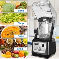 Gemat Merk Geluiddichte Blender Juicer Maker Licuadora Inteligente Babyvoeding Vruchtensap Blender Ice Crusher Smoothie Maker