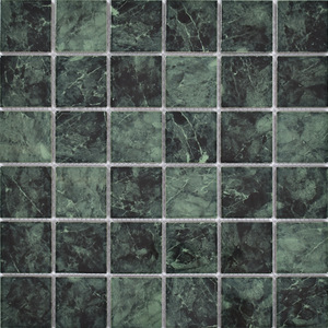 Mosaico Cerámico Verde Imitación Mármol <span class=keywords><strong>de</strong></span> Gran Formato Shuangou, Baldosas para Piscina, Diseño Europeo Moderno, Resistente al Desgaste, Brillante - Product Image 5
