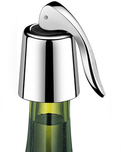 Tapón de acero inoxidable <span class=keywords><strong>para</strong></span> <span class=keywords><strong>vino</strong></span>, tapón de Metal <span class=keywords><strong>para</strong></span> botella de champán, con logotipo personalizado - Product Image 2