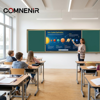 Papan Tulis Interaktif 86-Inci Grosir dengan PC All-in-One Anti-Silau Multi-Touch untuk Ruang Kelas Sekolah