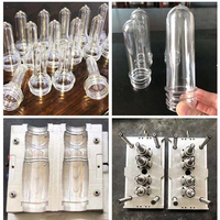 Machine de soufflage par étirage de bouteilles d'eau en plastique PET Aikedi 600 ml à 4 cavités, entièrement automatique, BPH 1400, 380 V/220 V, haute qualité