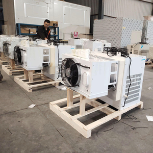 เครื่องควบคุมอัจฉริยะติดผนัง ระบบปรับอากาศแบบอินเวอร์เตอร์ แยกส่วน ระบายความร้อนด้วยอากาศ สำหรับแช่แข็งเนื้อ ระบบทำความเย็นด้วยอากาศ 220V 380V 2HP 3HP - Product Image 6