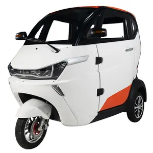 AERA-J1 CEE Pas Cher Mini Motorisé 3 Roues Clos Cabine adulte tricycle électrique avec batterie électrique véhicules