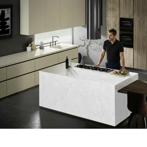 Carrelage en pierre frittée brillante blanche Carrara Supremo 1600x3200x12mm Porcelaine bleue pour murs et sols 160x320cm Marbre italien - Product Image 1