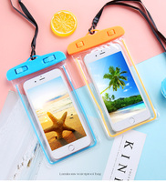 Pochettes transparentes pour smartphones, accessoires étanches en PVC pour téléphones portables