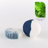 Nettoyant et désodorisant jetable pour réservoir de toilettes HongHan Solid Blue Bubble