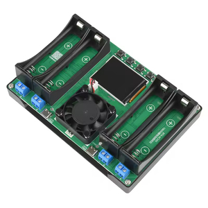 Тестер аккумуляторных батарей с ЖК-дисплеем, универсальный анализатор аккумуляторных батарей, зарядное устройство для 18650 батарей, 4-канальный тестер внутреннего сопротивления - Product Image 1