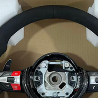 Volant de voiture en fibre de carbone pour BMW F82 F85 F90 F15 E70 E90 E71 E60 F30 F10 F20 F22 F31 M2 F87 M3 F80 M4 Accessoires fourrés