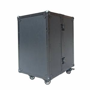 Estuche de aluminio Premium Estuche de vuelo <span class=keywords><strong>con</strong></span> accesorios móviles Carro y <span class=keywords><strong>ruedas</strong></span> Estuche de transporte reforzado - Product Image 4