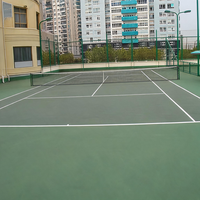 Revêtement de terrain de basket-ball Runsure anti-UV et résistant aux intempéries pour arènes extérieures – Matériau de qualité supérieure pour stades mondiaux, prêt à l'emploi, haute durabilité