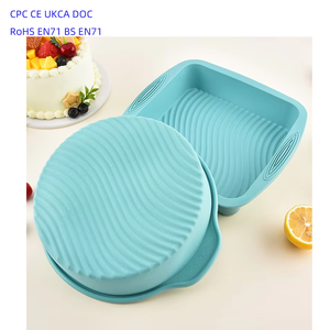 Moule à gâteau en silicone multi-cavités à démoulage facile avec logo personnalisé, OEM ODM, sans BPA, réutilisable, pour la cuisine et les desserts à la maison - Product Image 2
