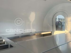 Chariot de vente ambulante de nourriture rapide, mini hot-dog, glace, à prix avantageux, avec roues, petit camion de nourriture à vendre aux États-Unis - Product Image 6