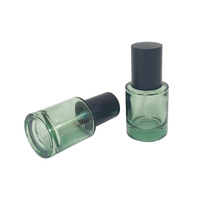 Flacon de parfum en verre de luxe 50 ml, transparent, avec bouchon compte-gouttes et diffuseur à bâtonnets