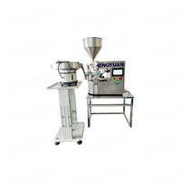 Machine de remplissage et de bouchage automatique à tête unique HYRFC-100CG, haute précision, pour boissons, détergent, jus