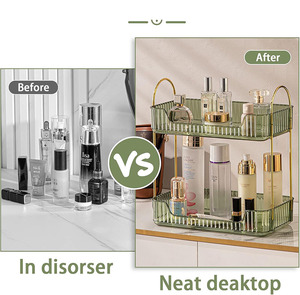 Bathroom Counter Organizer Countertop Shelf <strong>Skincare</strong> Organizer Perfume <strong>Holder</strong> for Dresser - Product Image 3