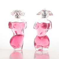 Flacon de parfum en forme de corps féminin en gros avec vaporisateur fin 90 ml, parfum sexy pour le corps, flacon de parfum pour fête, bar, cadeau