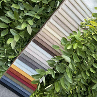 Nouveau tissu bouclé jacquard uni en tricot 100 % polyester, design européen de luxe, teint, résistant à l'abrasion, pour revêtement de canapé