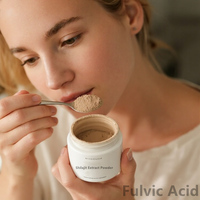 Poudre naturelle de haute qualité supplément de Shilajit de l'Himalaya extrait sec 40% poudre en vrac