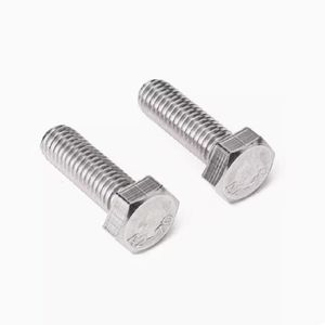 Tornillo de Cabeza Hexagonal de Acero Inoxidable 304 de Alta Especificación DIN933 M12, Precio de Fábrica - Product Image 2