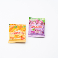 Bonbons gélifiés vegan sans sucre HACCP, bonbons aux fruits, bonbons à mâcher, bonbons gélifiés à la raisin et à l'orange, bonbons halal vegan, bonbons sucrés