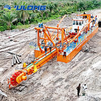 Drague industrielle pour l'élimination des sédiments, machine de dragage pour l'extraction du sable, drague de dragage de lacs, vente directe usine