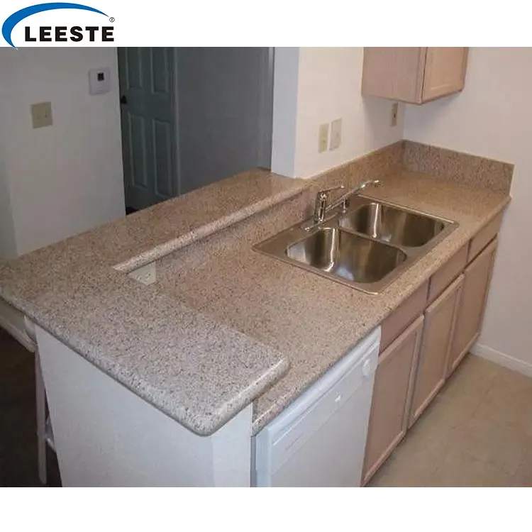 Chinese European Style Natural Stone Kitchen Granite Countertops