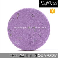 OEM/ODM 60g Bom Mandi Bunga Kering Buatan Tangan Gliserin Alami Vegan Aromaterapi Spa Relaksasi Minyak Esensial Pengelupasan Kulit